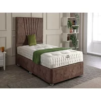 Willow and Eve Bed Co. OrthoCare Natural Crib 5 Pocket 1000 Divan Bed - 4ft Small Double