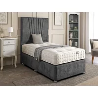 Willow and Eve Bed Co. OrthoCare Natural Crib 5 Pocket 2000 Divan Bed - 4ft6 Double