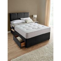 Very Home Sheridan Double Divan &Amp; Hb With 2 Drawers &Amp; Comfort 2000 Mattress - Fsc&Reg; Certified