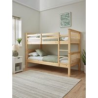Very Home Novara Bunk Beds With Mattress Options (Buy &Amp; Save!) - Fsc&Reg; Certified - Bed Frame With 2 Premium Mattresses