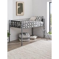 Very Home Cyber Mid-Sleeper Bed Frame With Mattress Options (Buy And Save!) - Bed Frame With Premium Mattress