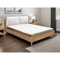 Birlea Marley White Fabric Bed Frame - 5ft King Size