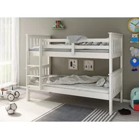 Bedmaster Carra White Bunk Bed Frame - 3ft Single