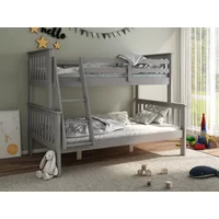 Bedmaster Carra Grey Triple Bunk Bed Frame - 3ft Single