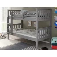 Bedmaster Carra Grey Bunk Bed Frame - 3ft Single