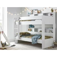 Bedmaster Oliver White Bunk Bed Frame - 3ft Single