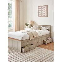 The Very Collection Atlanta Kids Single Bed With Drawer And Cupboard Storage Plus Mattress Options (Buy & Save!)