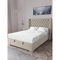 The Very Collection Franklin Velvet Lift Up Ottoman Bed With Mattress Options (Buy & Save!)