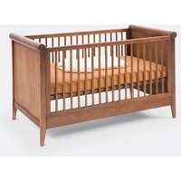 Florette Vintage Walnut Stain Convertible Cot