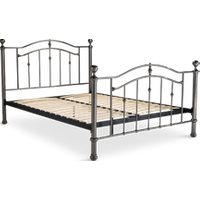 Blenheim Bed Base - Double / Black Chrome