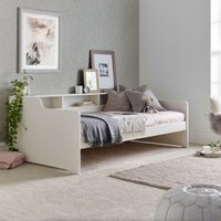 Tyler - Single - Day Bed Only - White - Wood - 3ft - Happy Beds