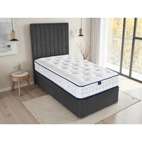 Willow and Eve Bed Co. Signature Comfort Pocket 9000 Divan Bed - 3ft6 Large Single