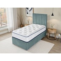 Willow and Eve Bed Co. Signature Support Pocket 9000 Divan Bed - 3ft6 Large Single