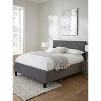 Gfw Thea Chevron End Lift Up Storage Ottoman Bed With Mattress Options (Buy & Save!)