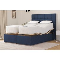 Uplift� Elevate Comfort Foam Adjustable Bed and Mattress Set, Cream, 2 Drawer, 90 x200