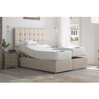 Uplift� Revitalise Cool Gel Hybrid Adjustable Bed and Mattress Set, Marine, 4 Drawer, 90 x200
