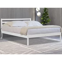 Flintshire Maxwell White Wooden Bed Frame - 4ft6 Double