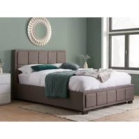 Birlea Hannover Grey Fabric Bed Frame - 5ft King Size