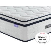 SleepSoul Space Memory Pocket 2000 Pillowtop Mattress in a Box - 4ft6 Double
