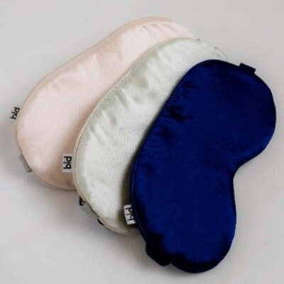 Luxury Gift Set  - Silk Sleep Mask & Serenity Sleep Candle & Diffuser - Blush Pink