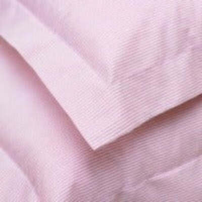 Student Bedding Set - Stripes & Checks - Pink & White Stripe