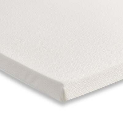 Starlight Beds Pisa fabric Memory foam Mattress topper with removable zip cover - 3" Deep / 4ft6 Double Mattress (135cm by 190cm)