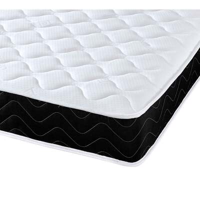 Starlight Beds 7" Deep Affordable Luxurious Memory Foam Layer with 13.5 gauge Spring Mattress - 2ft6 by 5ft9 Shorty Mattress (75cm by 175cm)