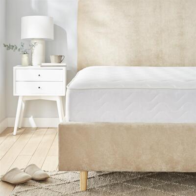 Starlight Beds™ 8" Deep Quality Comfort Cool Sleep Finish Fabric Memory Foam & Open Coil Mattress - European King (160cm by 200cm)