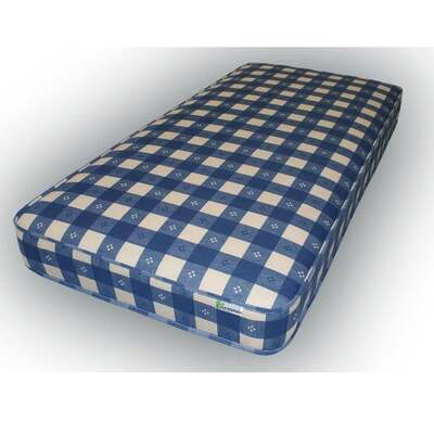 Starlight Beds™ &pipe; Checked Orthopaedic Mattress - 2ft6 by 5ft9 Shorty Mattress (75cm by 175cm)