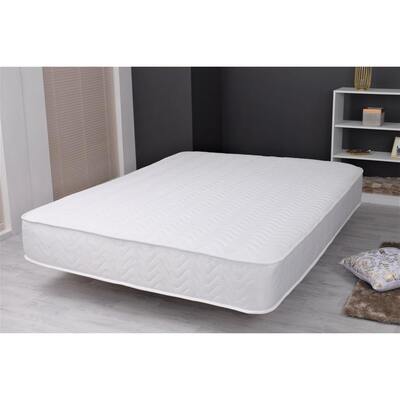 Starlight Beds™ &pipe; Quilted Sprung Memory Foam Mattress - 2ft6 by 5ft9 Shorty Mattress (75cm by 175cm)