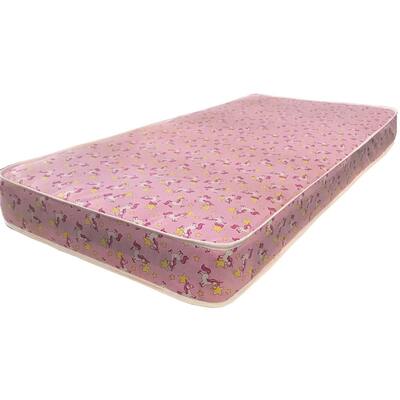Starlight Beds™ &pipe; Children's Pink Unicorn Mattress - 2ft6 by 5ft9 Shorty Mattress (75cm by 175cm)
