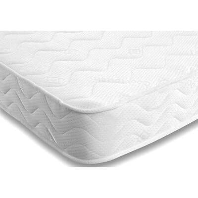 Starlight Beds™ 6.5" Deep Cool Touch Fabric Semi-Orthopedic Anti-Dust Spring Mattress for Every Age - 2ft6 Small Single Mattress (75cm by 190cm)