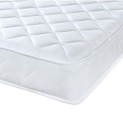 Starlight Beds™ Value Range 7" Deep Memory Foam Open Coil Affordable Spring Mattress - 4ft6 Double Mattress (135cm by 190cm)